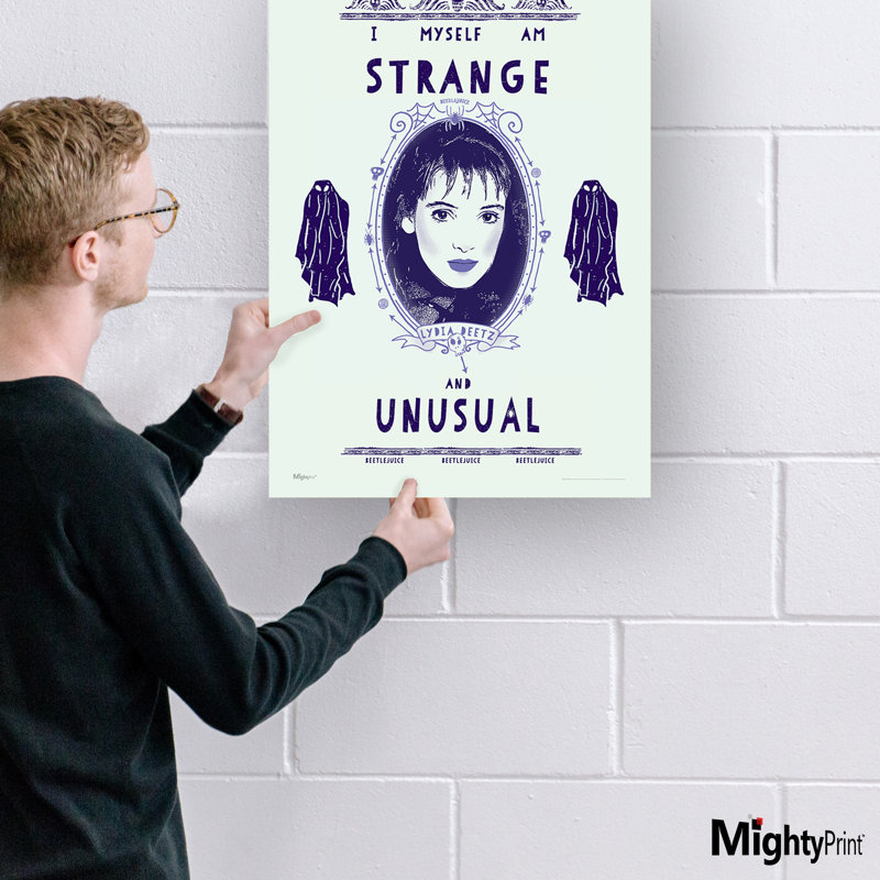 Beetlejuice (Lydia)  Wall Art