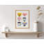 Botanical Coffee Shop Tea Cups by The Creative Bunch Studio Framed Wall Art Print-1425887019-1425887015