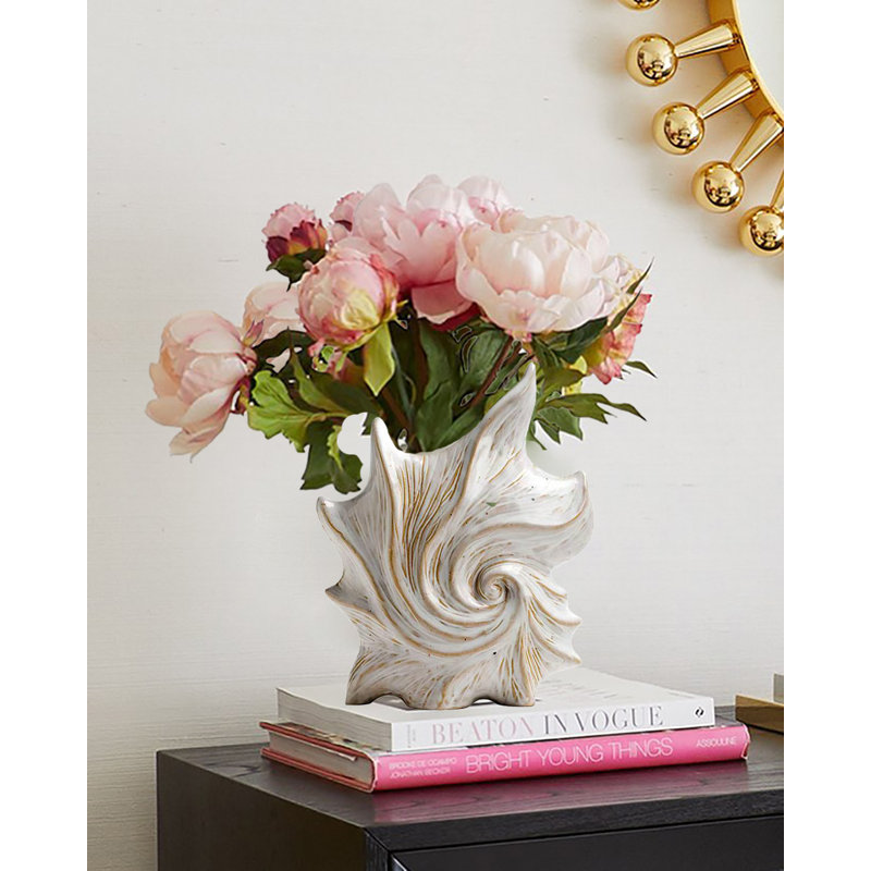 Petit vase à fleurs en céramique, vase décoratif pour la maison