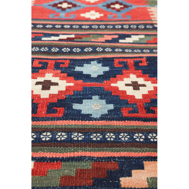 Kilim Flatweave Kilim Wool Oriental Area Rug
