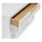 Montaigne Large Bedside Chest - White