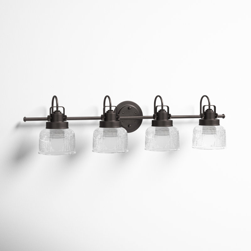 Rosser 4 - Light Dimmable Vanity Light, Venetian Bronze