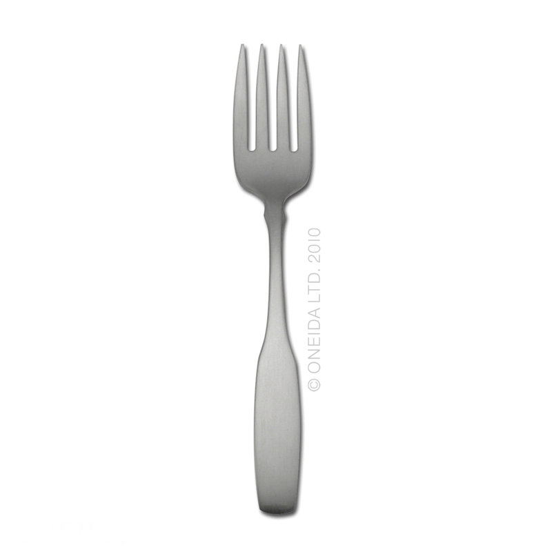 Oneida Paul Revere Flatware Salad Forks, 18/10 Stainless Steel