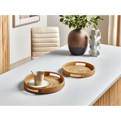 Alivea Wicker Tray - Set of 2