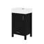 Meuble-lavabo simple 20,28 po avec lavabo en céramique-413874492