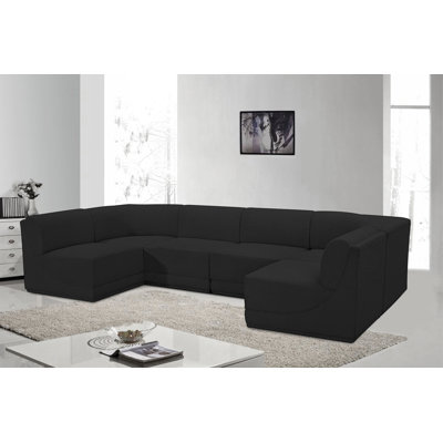 Canapé modulaire rembourré 6 pièces Ollie