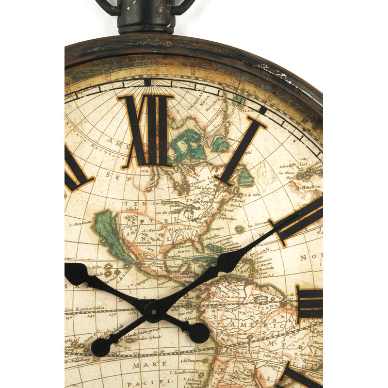 Metal Analog Wall Clock