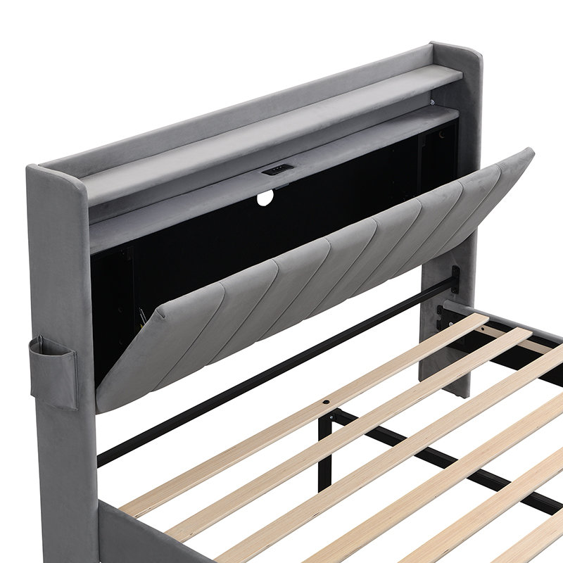 Daycia Upholstered Storage Bed