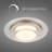     Plate Collection LED Flush Mount, Wet Rated for Indoor/Outdoor Use, 3-CCT Selectable, Dimmable-119307594-119307596