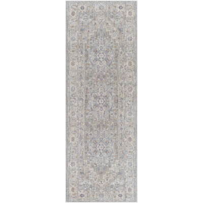 Tapis bleu / gris Vizcaino