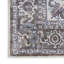 Tapis oriental ivoire / olive en coton / polyester lavable à la machine-89957774