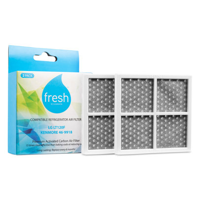 Fresh LG LT120F Replacement Refrigerator Air Filter, Compatible with Kenmore 46-9918