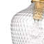 Bertsch 1-Light Dimmable Geometric Steel Pendant with Glass Shade-76143055