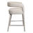 Carolin Comfy Cushioned Metal Counter Chair-287388516