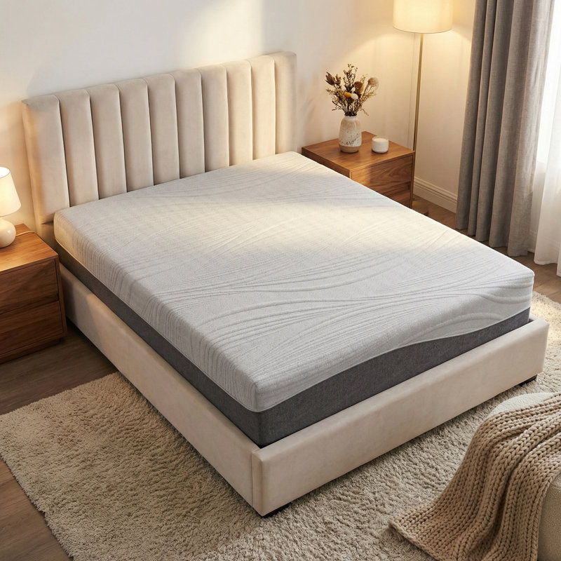 Super King Mattress, Breathable Foam And Pocket Sprung Hybrid Mattress, 180x200x30cm 5-zone Zonal Support For Side Sleepers, Pressure-relief For Shoulders And Hips, Luxury Medium Soft Bed In A Box