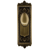 Grandeur Windsor Plate Double Dummy with Eden Prairie Door Knob