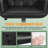 Poche Faux Leather Desk Chair with Padded Armrests-2064336529