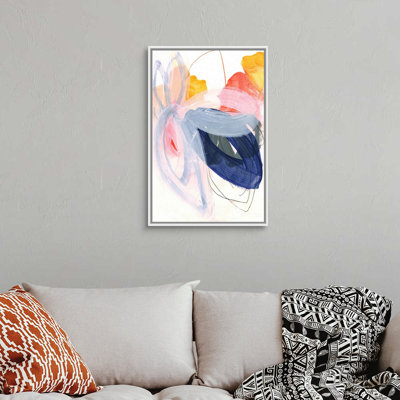 Reproduction d’art sur toile, "abstract painting XVII" par Iris Lehnhardt
