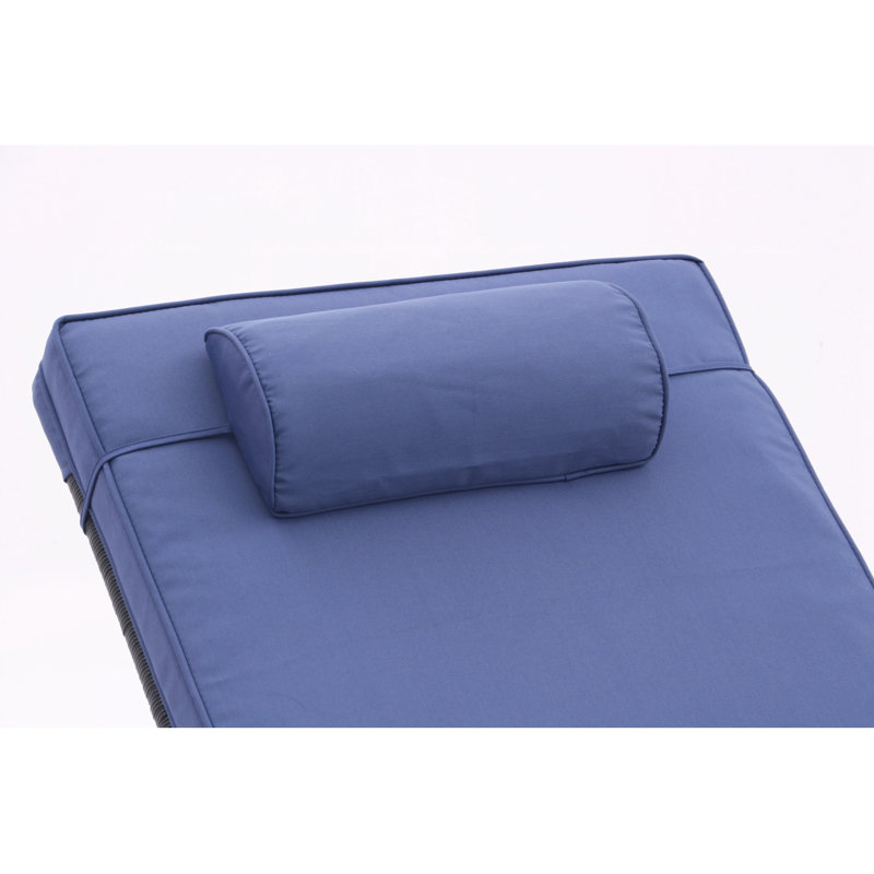 Ensemble de méridienne Theone, Bleu