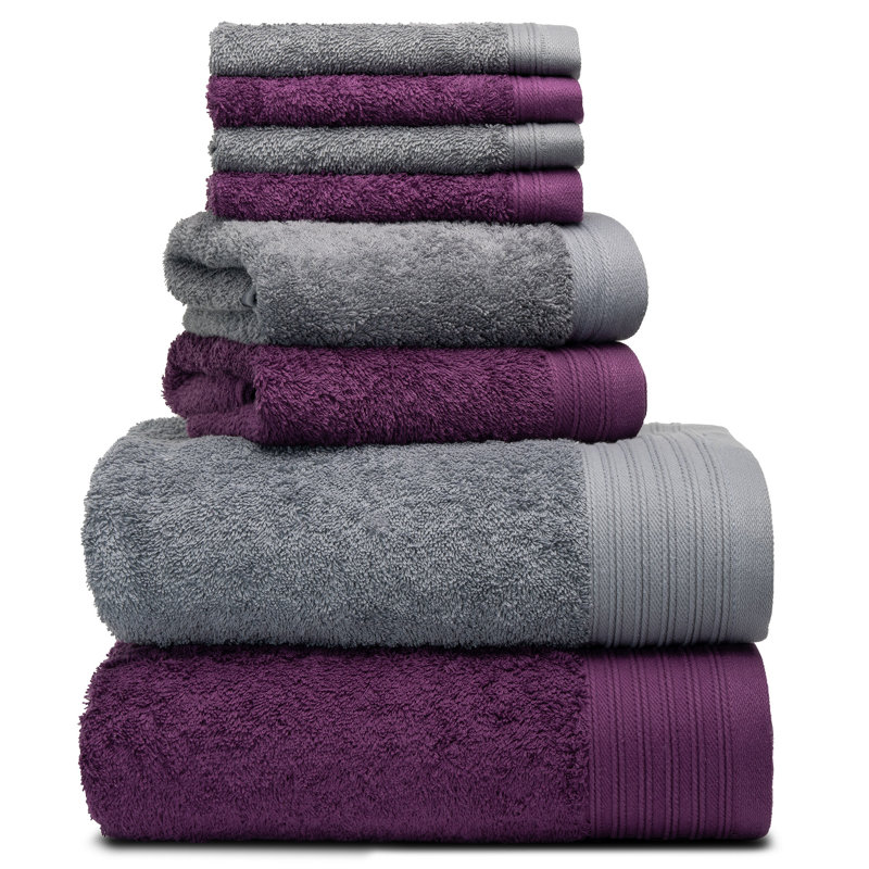 Doncia Midweight Mulit-Size Set, Dark Gray/Plum
