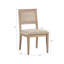 Ensemble de 2 chaises sans accoudoirs