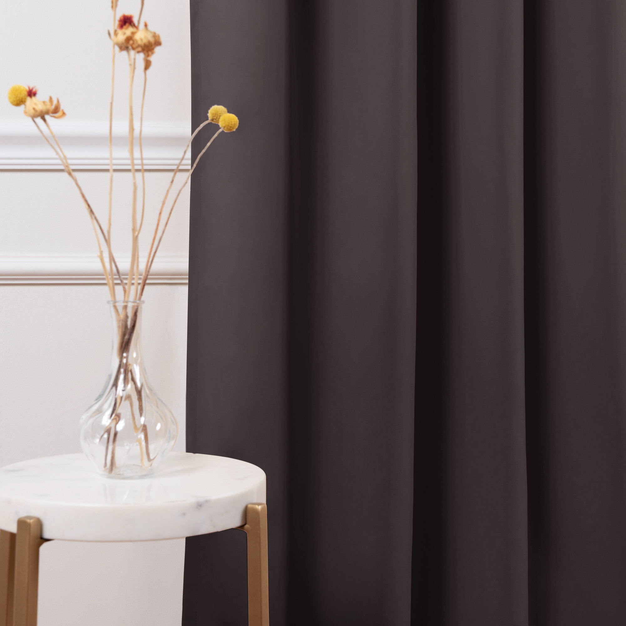 Alcott Hill® Scarsdale Solid Blackout Thermal Grommet Single Curtain Panel & Reviews | Wayfair