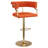 Bar Stools PU Leather Swivel Counter Stools with Backs-107184480