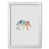 White Grain Frame