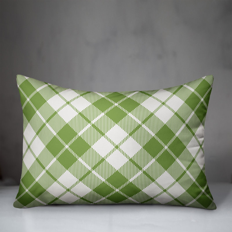 Coussin lombaire Noël, Vert clair, Intérieur