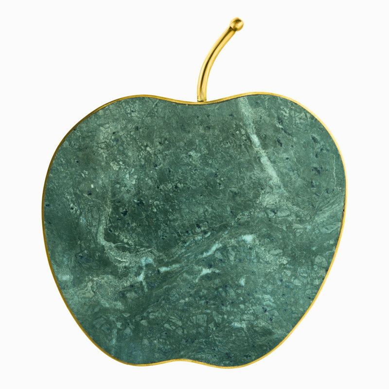 Green Marble Apple Cheese Board