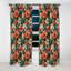 Tropic corail motif tropical II - rideau floral - rideau occultant floral - 1 panneaux-107535004