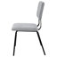 Chaise d'appoint rembourrée (ensemble de 2)
