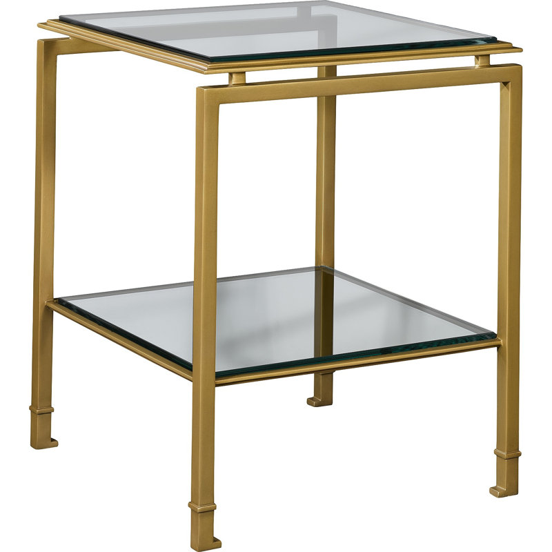 Glass End Table