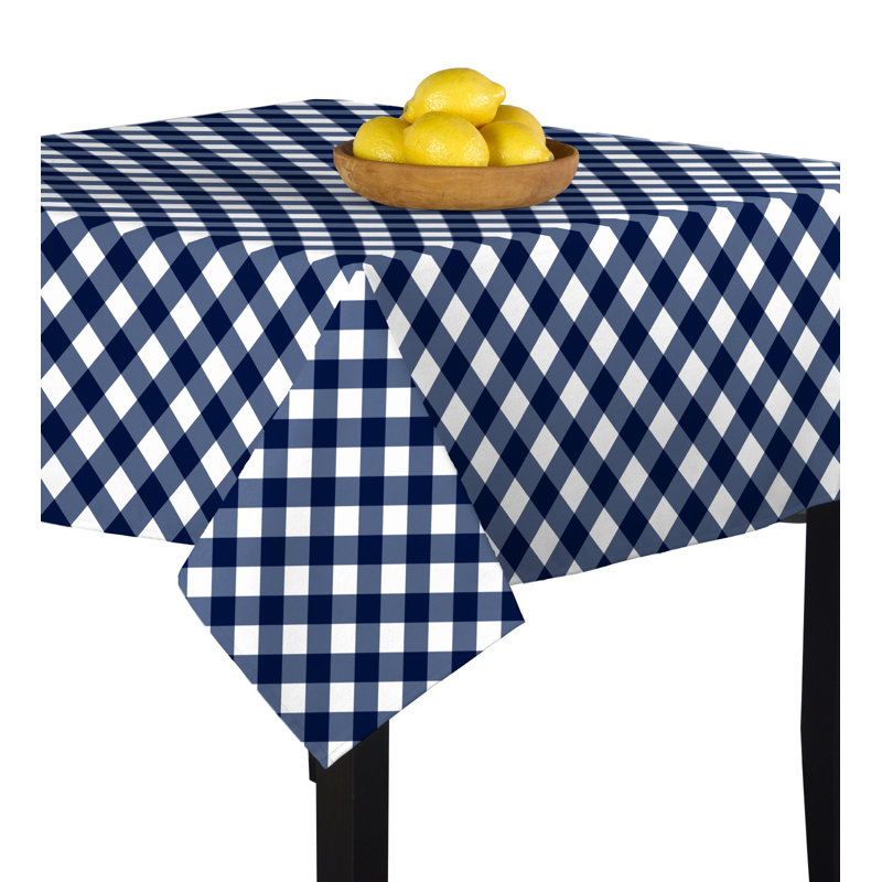 Artia Gingham Check Tablecloth, 60" x 60"