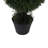 4' Artificial Triple Ball Green Cedar Topiary.