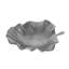 Plaque décorative abstraite en aluminium gris