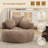 42" Low-Profile Floor Hugger Bean Bag Chai-1689683539