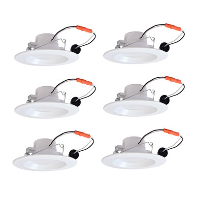 6" Adjustable CCT Downlight Dimmable Indoor Integrated LED Recessed Light Kit