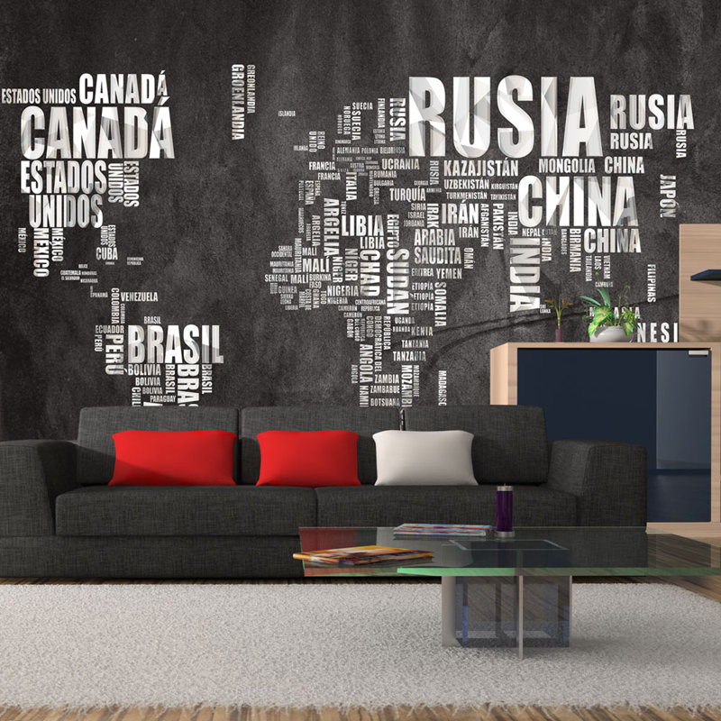Spanish Geography 3.09m x 400cm Wallpaper, 1.54m x 200cm