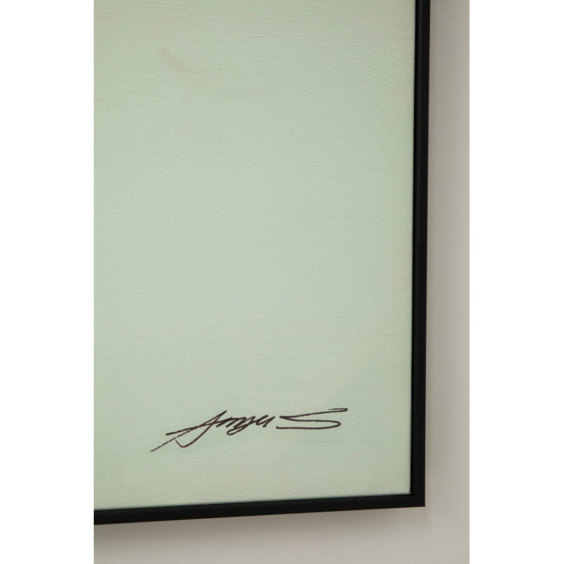 Abstract Shapes - Single Picture Frame Painting on Canvas