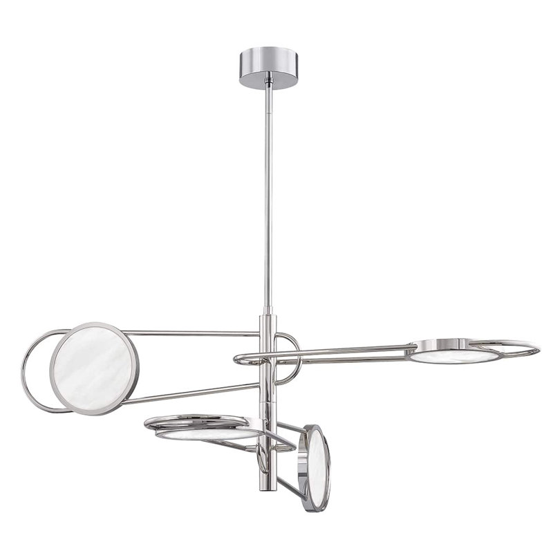 Valeri 4 - Light Pendant, Burnished Nickel