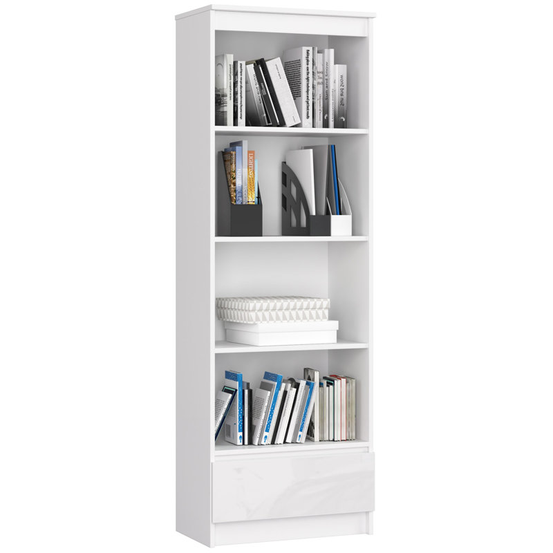 Latitude Run R60 office bookcase with drawers and four levels