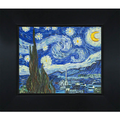 Peinture sur toile, "starry night" par vincent van gogh-picture