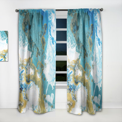 Velvet Single Curtain Panel