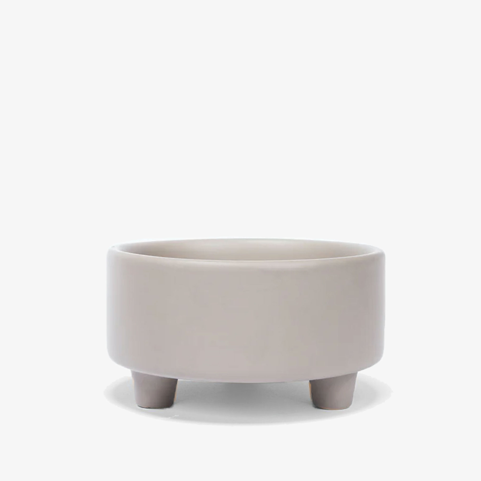 Uplift Ceramic Dog Bowl, Vintage Gray, Large (8 cups / 64 fluid oz)