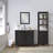Alsup Solid Wood Freestanding Linen Cabinet