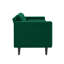 Jeses 204Cm Velvet Square Arms Sofa-1066837129