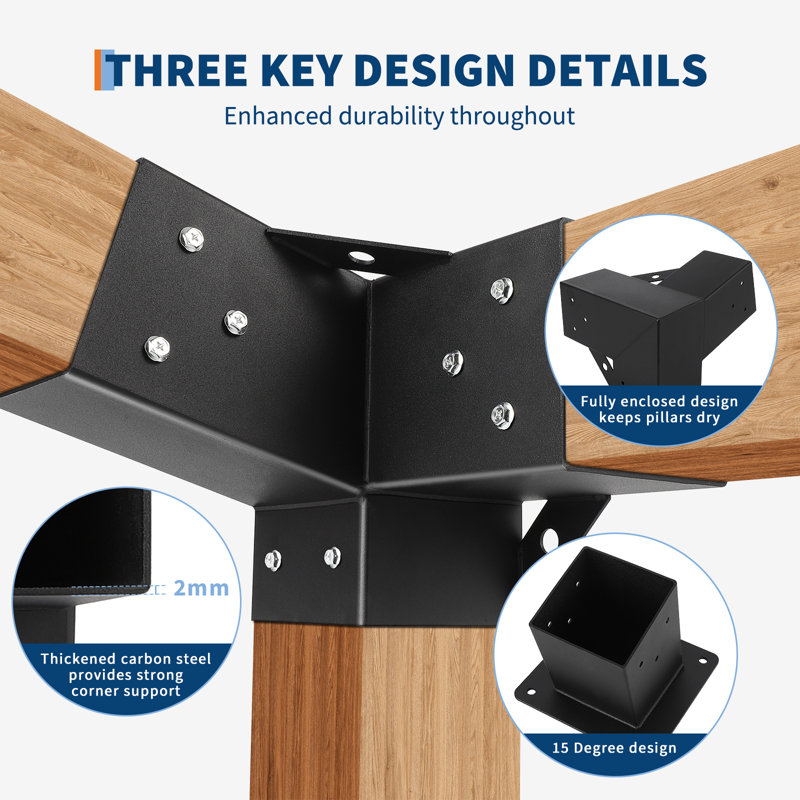 Pergola Corner Brackets
