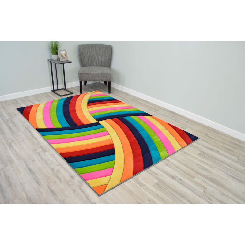Tapis rectangulaire Inayaah 5 pi 2,4 po x 7 pi 6 po