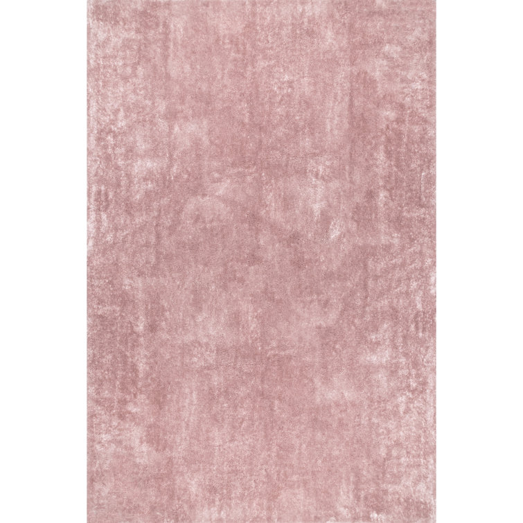 Loni Solid Machine Washable Runner Shag Rug for Living Room Bedroom Dining Room Nursery Entryway Hallway